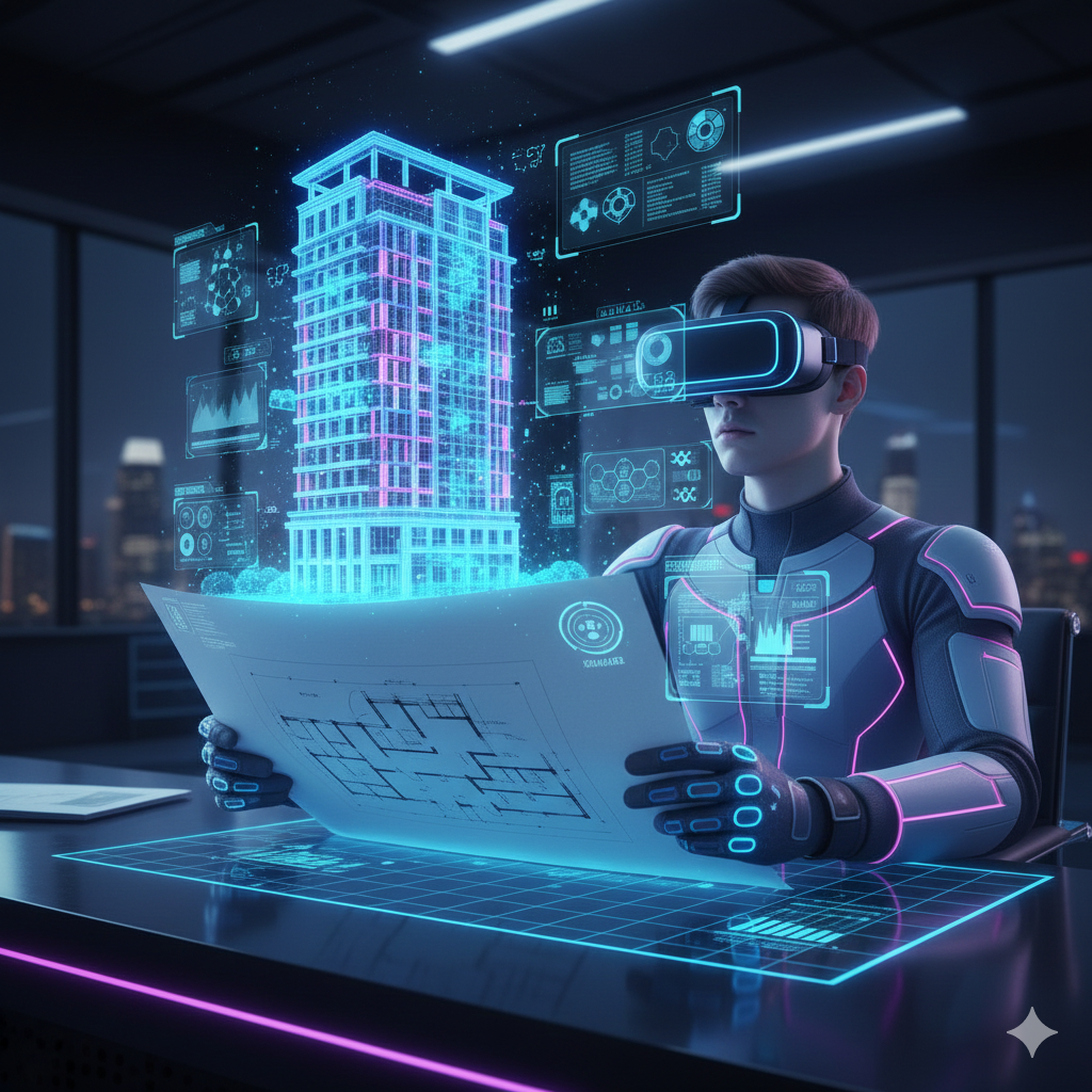 Augmented Reality Building Visualization App (Interior & Exterior)