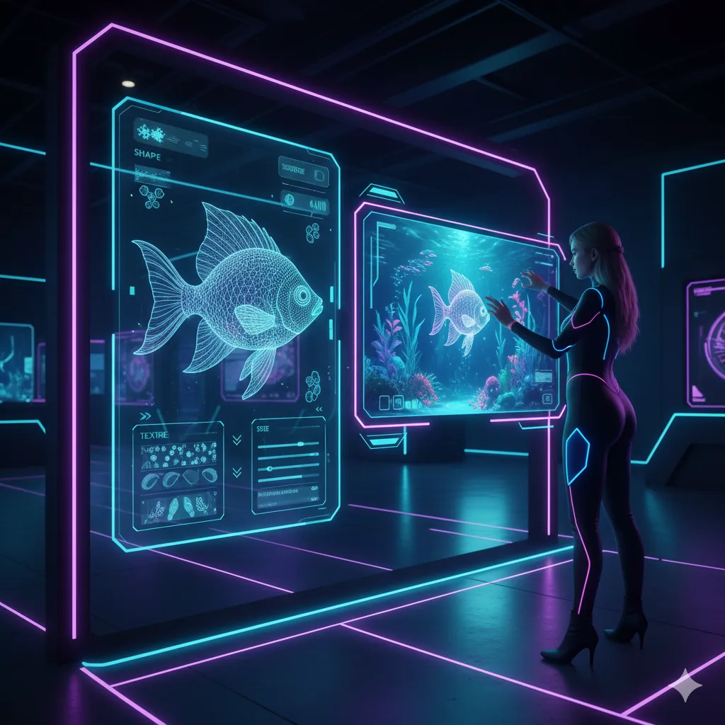 Interactive Multi-Touch Museum Installation – Virtual Aquarium Experience