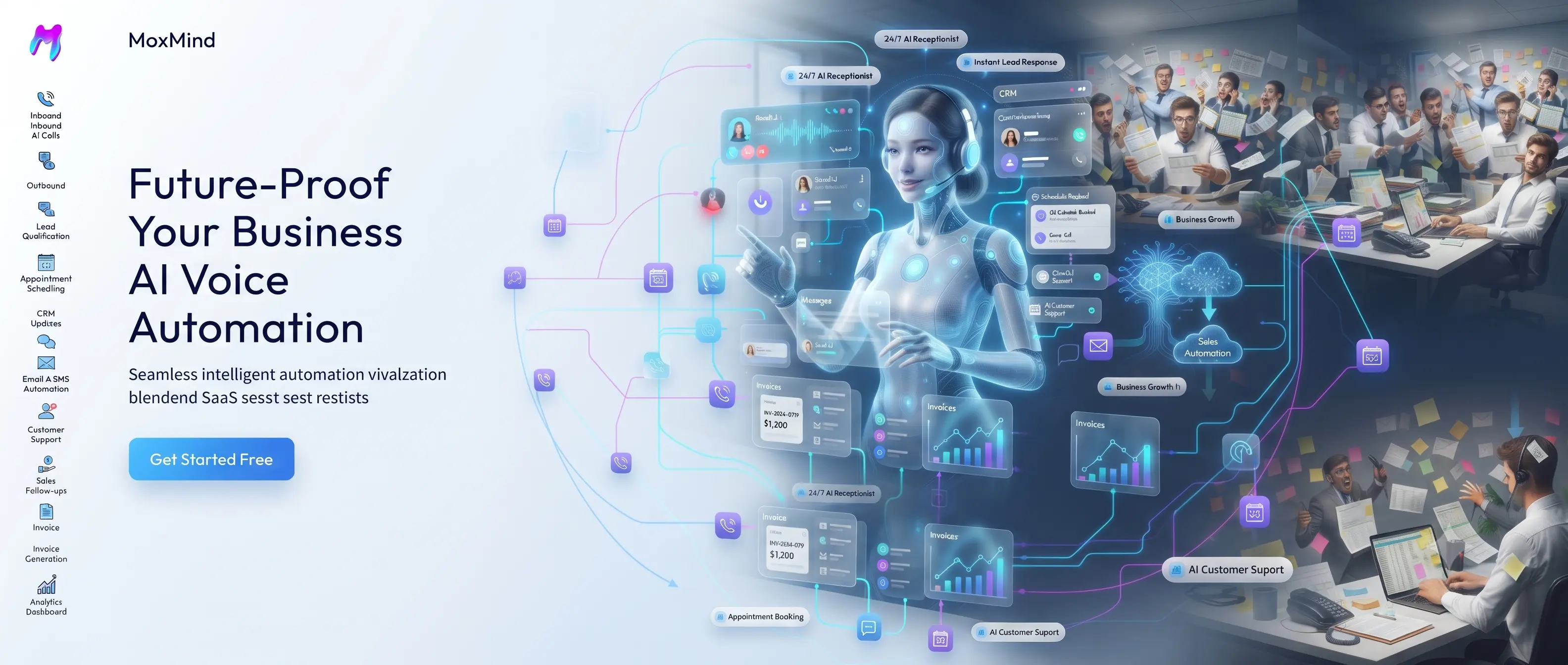 Voice AI Agent - Intelligent AI Calling & Customer Automation