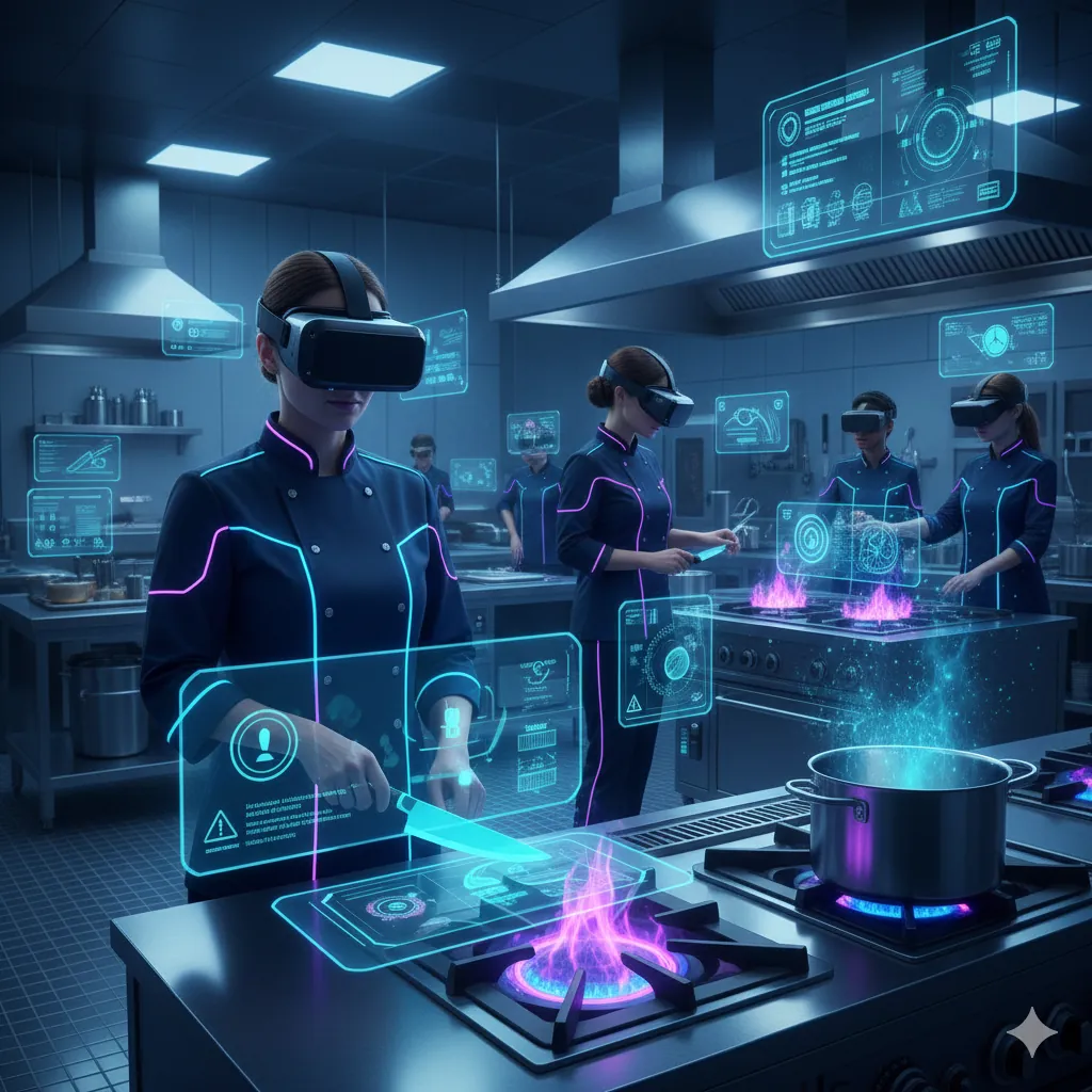 SKVR Kitchen – Virtual Kitchen Safety & Skills Training Simulation
