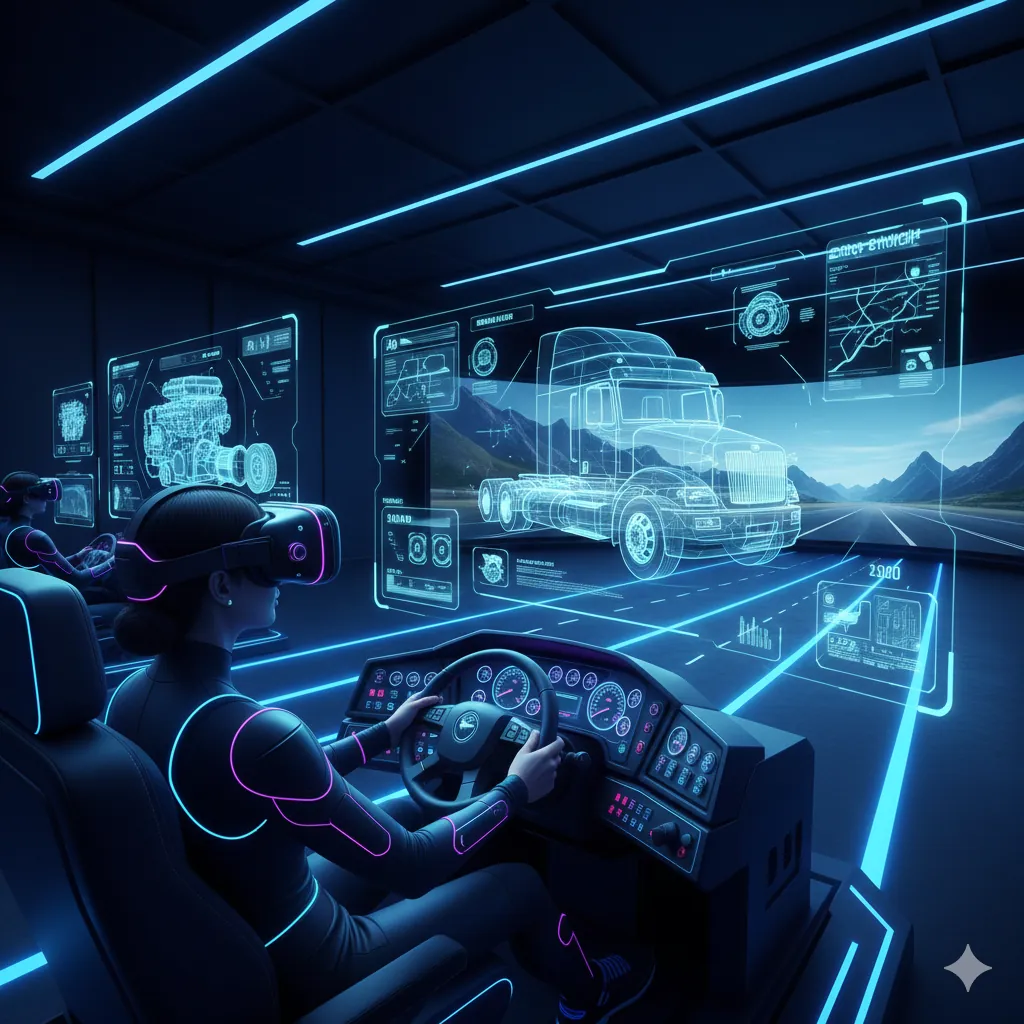 Truck VR – Virtual Truck Driving & Training Simulation